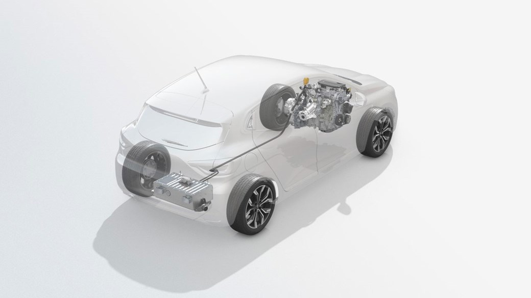 Renault Clio 2020 1,6-литровый четырехцилиндровый атмосферный бензиновый двигатель